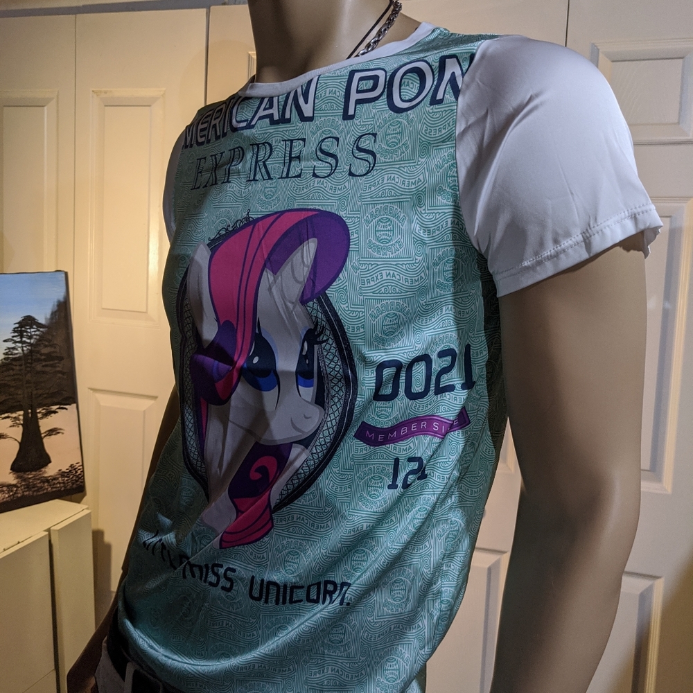 American Express shirt logo